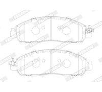 FERODO FVR5284 Kit pastiglie freno, Freno a disco per NISSAN