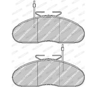 FERODO FVR792 Kit pastiglie freno, Freno a disco per MERCEDES-BENZ,NISSAN,RENAUL
