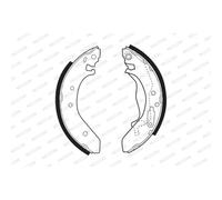 FERODO Kit Ganasce Freno Posteriore per Honda Civic VI Hatchback Ej Ek