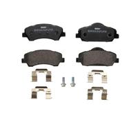 FERODO Kit pastiglie freni Anteriore non predisposto per visualizzazione avviso usura con accessori FDB4823