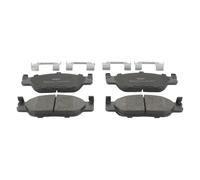 FERODO Kit pastiglie freni Anteriore non predisposto per visualizzazione avviso usura con accessori FDB4389 Compatibilità con JAGUAR S-Type X200