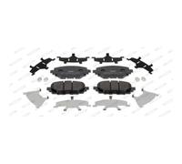Set di pastiglie freno FERODO FDB4873, anteriore