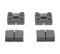 FERODO Kit pastiglie freni Anteriore non predisposto per visualizzazione avviso usura senza accessori FDB128 Compatibilità con VW Golf 1 Cabriolet 155 Golf 1 17 Jetta Mk1 16, AUDI 80 81, 85, B2