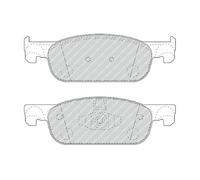 FERODO Kit pastiglie freni Anteriore non predisposto per visualizzazione avviso usura senza accessori FDB4907