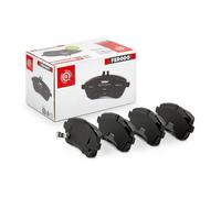 FERODO Kit pastiglie freni Anteriore per FORD Fiesta Mk6 Hatchback (JA8, JR8)
