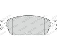 FERODO Kit pastiglie freni Anteriore per JAGUAR S-Type (X200) FDB1485