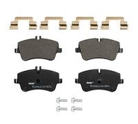 FERODO Kit pastiglie freni Anteriore predisposto per visualizzazione avviso usura con accessori FDB1428