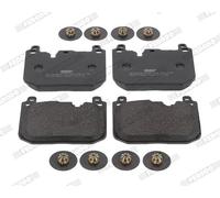 FERODO Kit pastiglie freni Anteriore predisposto per visualizzazione avviso usura senza accessori FDB5112