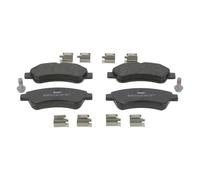 FERODO Kit pastiglie freni non predisposto per visualizzazione avviso usura con accessori FDB4066 Compatibilità con OPEL Corsa F Crossland X P17 CORSA F Cassone/coda spiovente, PEUGEOT 207 WA, WC