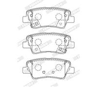 FERODO Kit pastiglie freni per HYUNDAI ix35 (LM, EL, ELH) per KIA Niro (DE)