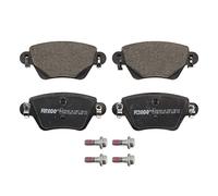 FERODO Kit pastiglie freni Posteriore non predisposto per visualizzazione avviso usura con accessori FDB1416