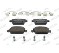 FERODO Kit pastiglie freni Posteriore per LAND ROVER Freelander 2 SUV (L359)