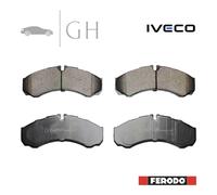 FERODO - KIT PASTIGLIE / PATTINI / PASTICCHE FRENO IVECO DAILY - FVR1102