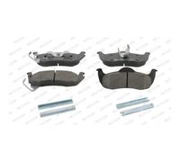 FERODO Pastiglie Freni Anteriori per Jeep Wrangler III Cherokee Chrysler Grand