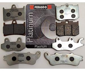 FERODO PASTIGLIE PLATINUM FRENO POST DUCATI 1000 S2 DESMO 1985-