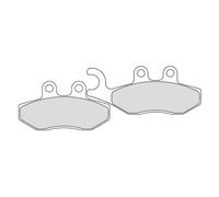Set di pastiglie freno FERODO FDB2142SM