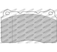 Pastiglie freno sportive senza omologazione stradale FERODO FCP1334R