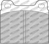 FERODO RACING FCP2H Kit pastiglie freni per VW Kaefer Typ 1 411,412