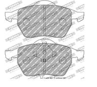 FERODO RACING Pastiglie Freno Anteriore per Audi Tt 8N3 1.8 T 8N9 FDS1463
