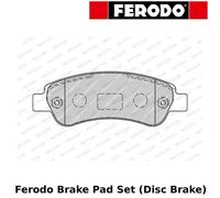 Ferodo Set Pastiglia Freno - Posteriore - Per Citroen Relè, Fiat Ducato,