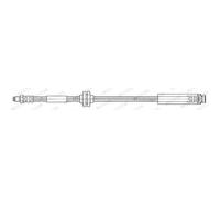 FERODO Tubi Freni Adatti Per Ford Focus II DA_ HCP DP 1.6 1.4 2.0 DM2