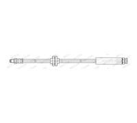 FERODO Tubo Frenante Per Opel Corsa D S07 1.2 1.4 1.0 Fiat Grande Punto 199_
