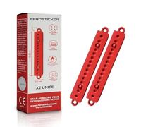 FEROSTICKER Piccolo Estintore Automatico - Atossico, Compatto e Senza Manutenzione, Protezione Antincendio Domestica per Quadri Elettrici, Generatori Solari, Veicoli, Batterie al Litio, Navi (2 Pezzi)