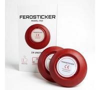 FEROSTICKER Piccolo estintore automatico - non tossico, compatto e senza manutenzione, protezione antincendio per cassette fusibili, generatori solari, veicoli, batterie al litio, cabine (2 Pezzi)