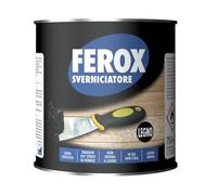 FEROX - Sverniciatore Specifico, 750ml | Per Legno Rimuove Vernici Vecchie e Resistenti Formula in Gel Densità Ottimale Non Cola