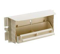 Ferplast Accessori per Gabbie per Uccelli Brava 6 Girevole mangiatoia plastica, 28.5 x 10 x h 13 cm