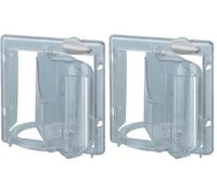 Ferplast Accessori per gabbie per uccelli Ferplast BRAVA 1 plastica girevole mangiatoia (Confezione da 2)
