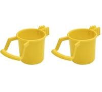Ferplast Accessori per gabbie per uccelli Ferplast Mangiatoia FPI 4320 colorata plastica (Confezione da 2)