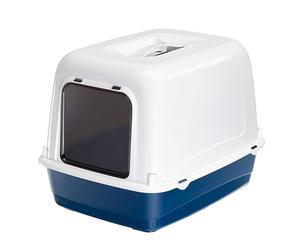 Ferplast ARIEL 10 HOME Box Toilette per Gatti con Doppio Fondo con Setaccio.