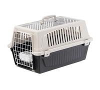 Ferplast Atlas 20 Open Trasportino Cani Piccoli e Gatti Max 8 Kg, Tetto Apribile, Cuscino e Ciotola Inclusi, 37 x 58 x h 32 cm