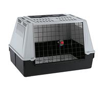 Ferplast ATLAS CAR 100 Trasportino per Cani da Auto con Tappeto Drenante e Portaoggetti, Maniglie, Griglia Ventilazione, Doppia Apertura Scorrevole con Chiusura Sicura, Max 40 kg, 100 x 60 x h 66 cm