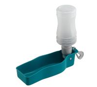 Ferplast Borraccia plastica robusta cane passeggio portatile richiudibile