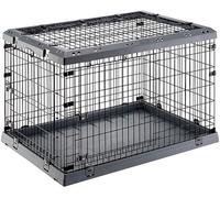 FERPLAST Box Pieghevole per Cani Superior Nero CM.105