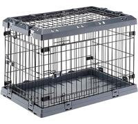 FERPLAST Box Pieghevole per Cani Superior Nero CM.75