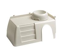 Ferplast Casetta plastica conigli cavie roditori gabbie PUB 3252 ciotola gradini portina
