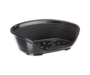 Ferplast Cesta Siesta Deluxe nera - Tg. 4: L 61,5 x P 45 x H 21,5 cm