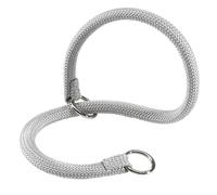 Ferplast Collare a strangolo per cani SPORT CS13/70, Robusto cordino di nylon, A: 70 cm - B: 13 mm Argento