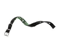 Ferplast Collare Cane Daytona Fantasy, Collare per Cani Taglia Media/Grande, Collare in Nylon, Imbottito, Regolabile 37-45 cm con Fibbia in Metallo, Nero/Fantasia