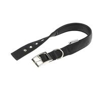 Ferplast Collare Cane Taglia Grande Collare per Cani in Nylon Imbottito Regolabile Fibbia Metallica, Misura Collo 56-64 cm, Nero