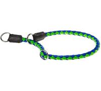 FERPLAST Collare per Cani Grandi Twist Verde e Blu 50CM
