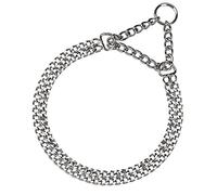 Ferplast Collare semi strangolo cane cani catena acciao cromato FERPLAST CHROME CSS