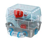 Ferplast Gabbia per Criceti COMBI 1 FUN a Due Piani e Modulabile, Accessori Inclusi