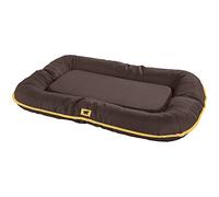 Ferplast Cuccia Cane Antigraffio e Impermeabile, Tessuto Tecnico Resistente Tech, OSCAR Taglia Grande, Materassino Lavabile a Mano a 30°, 120 x 80 x 13,5 cm, Marrone