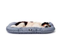Ferplast Cuccia Cane Antigraffio e Impermeabile, Tessuto Tecnico Resistente Tech, OSCAR Taglia Grande, Materassino Lavabile a Mano a 30°, 120 x 80 x 13,5 cm, Grigio
