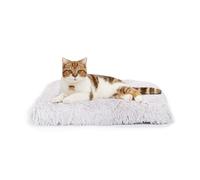 Ferplast Cuccia Cane Interno Cuscino per Cani Morbido in Pelo Lungo, Cuscino Gatto Cuccia Super-Imbottita Extra Comfort e Calore, 65 x 40 x h 12 cm