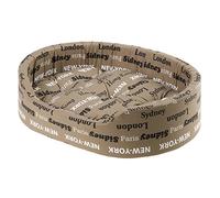 Ferplast Cuccia Cane Interno Dandy - Cuscino Rimovibile, Lavabile, Rivestimento in Cotone con Soffice imbottitura, ideale anche come Cuccia Gatto, 45 x 35 x h 13 cm, Azzurro